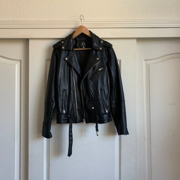 Pelechecoco Jackets & Blazers - Pelechecoco Leather  Biker Jacket